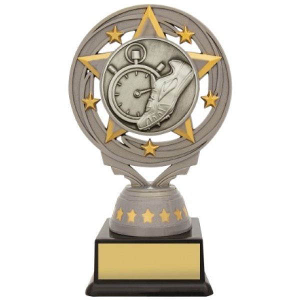 Silver Athletics Torch