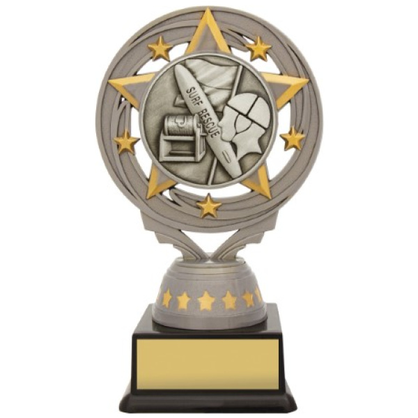 Silver Lifesaving Torch