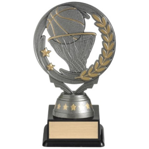 Silver Basketball Torch