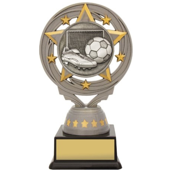 Silver Football Torch