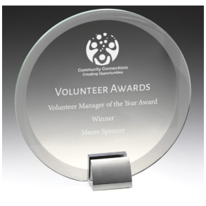 Glass & Metal Compass