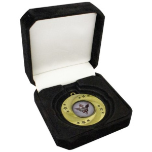 Crown Medal Box Black