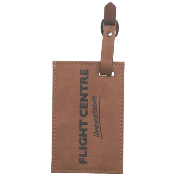 Leatherette Luggage Tag