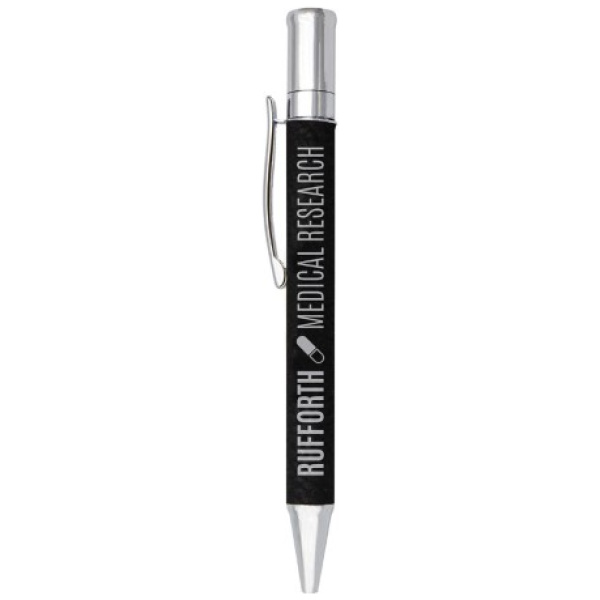 Leatherette Pen - Black