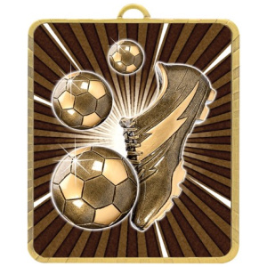 Gold Lynx Medal - Football