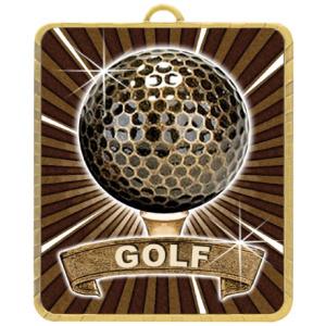 Gold Lynx Medal - Golf