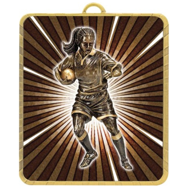 Gold Lynx Medal - Rugby Female