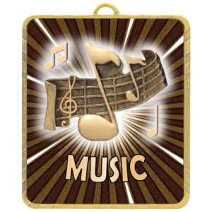 Gold Lynx Medal - Music