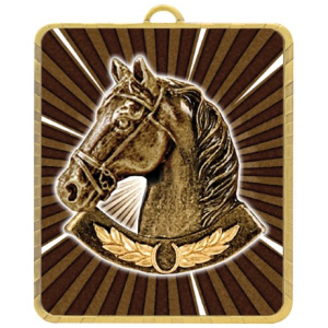 Gold Lynx Medal - Horse