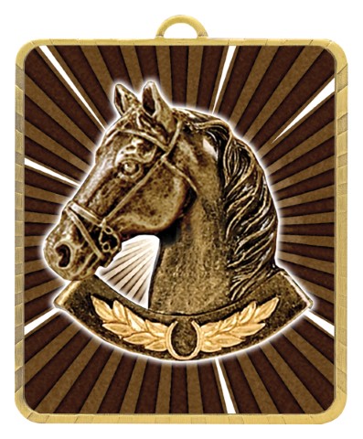 Gold Lynx Medal - Horse