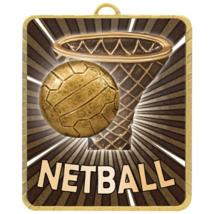 Gold Lynx Medal - Netball