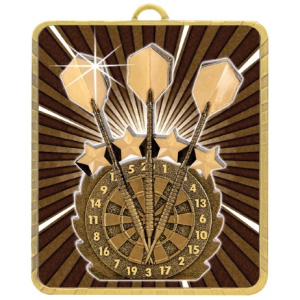 Gold Lynx Medal - Darts