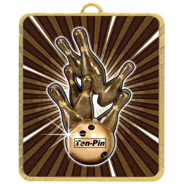 Gold Lynx Medal - Tenpin
