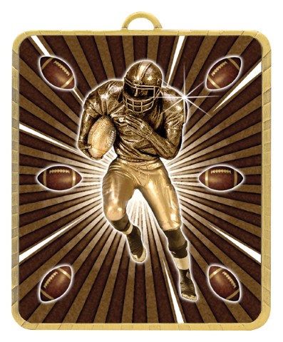 Gold Lynx Medal - American Football