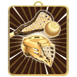 Gold Lynx Medal - Lacrosse