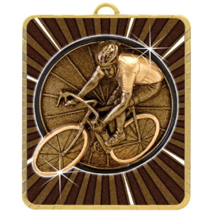 Gold Lynx Medal - Cycling