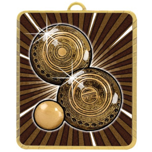 Gold Lynx Medal - Bowls