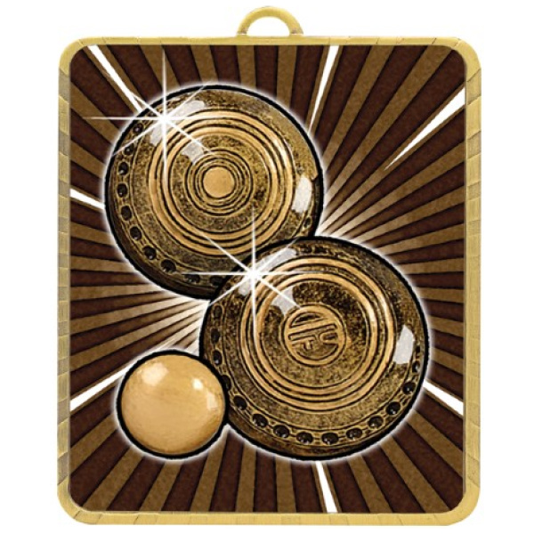 Gold Lynx Medal - Bowls