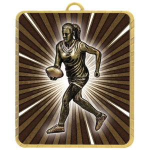 Gold Lynx Medal - Aussie Rules Female
