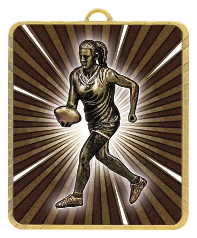 Gold Lynx Medal - Aussie Rules Female