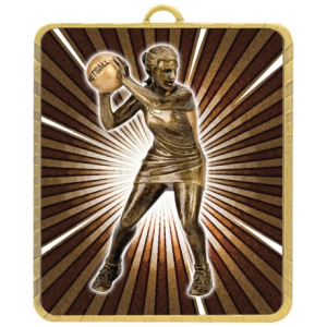 Gold Lynx Medal - Netball