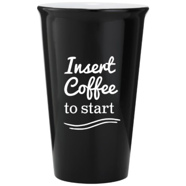 Black Latte Mug