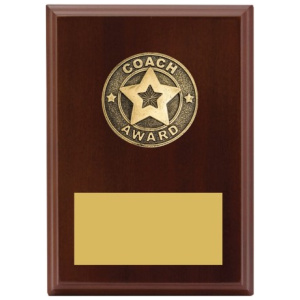 Coach Award Plaque