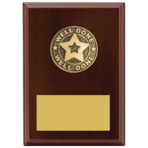 Well Done Plaque