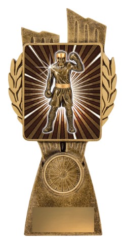 Antique Gold Lynx - Boxing