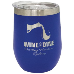 Wine Tumbler Blue