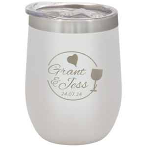 Wine Tumbler White