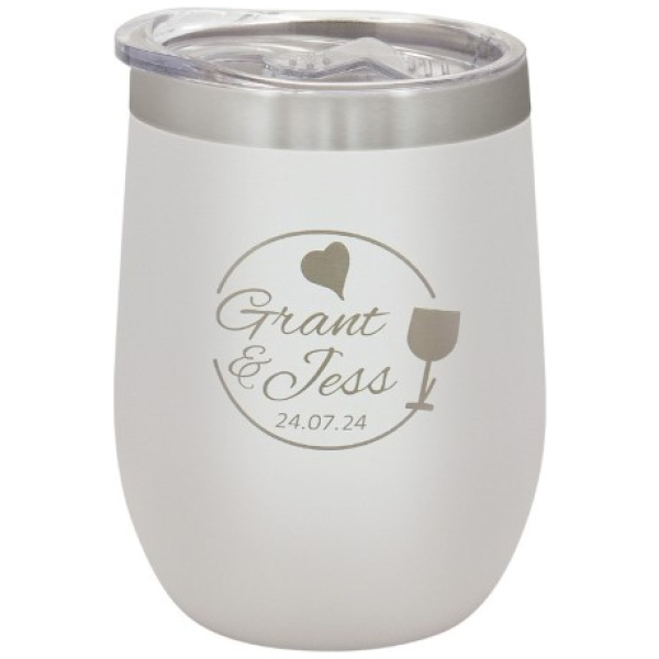 Wine Tumbler White