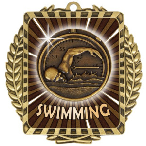 Lynx Wreath - Swimming