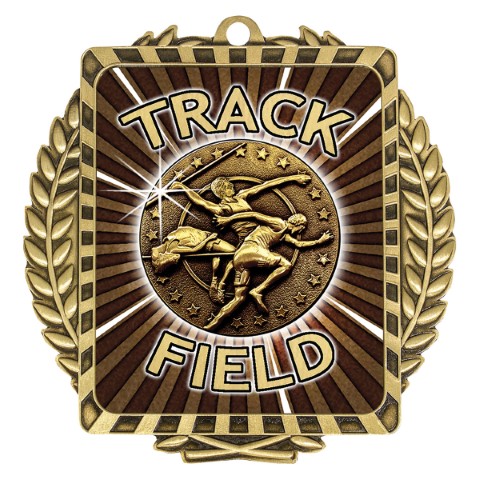 Lynx Wreath - Track & Field