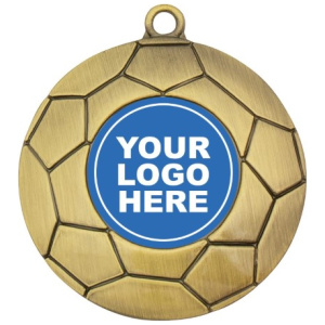 Football Ball Logo Medal
