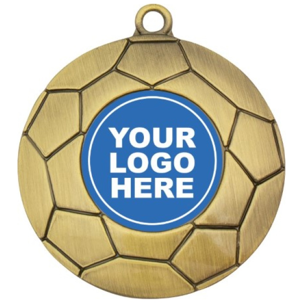 Football Ball Logo Medal