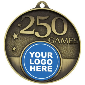 250 Games Milestone Medal