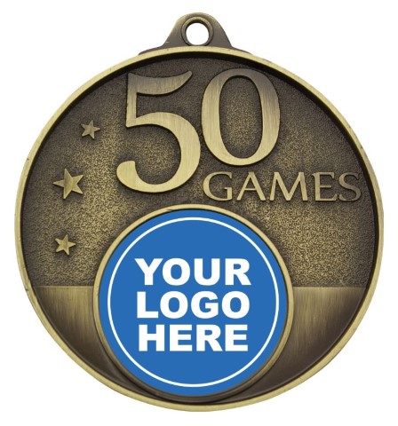 50 Games Milestone Medal