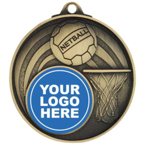 Netball Medal - Insert Option