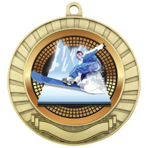 Eco Scroll - Snowboarding