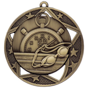 Swimming Galaxy Medal