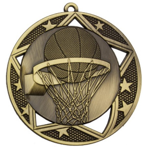 Basketball Galaxy Medal