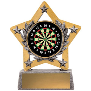 Mini Star Colour - Dartboard
