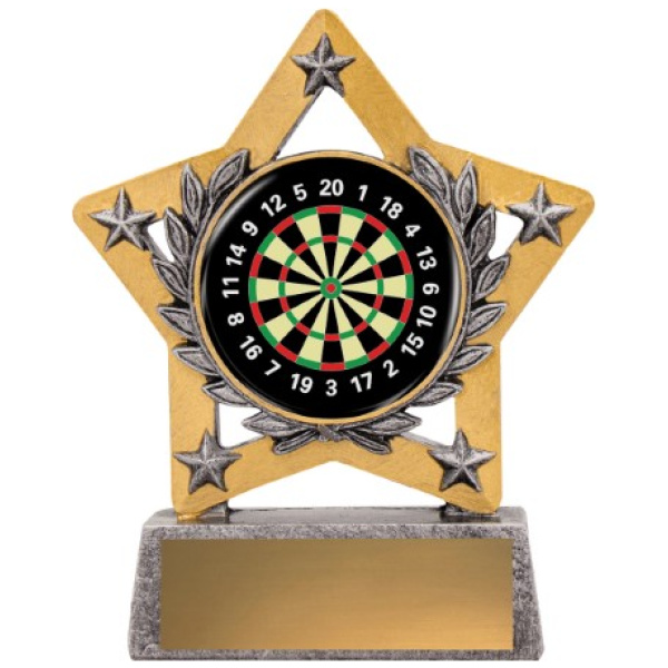 Mini Star Colour - Dartboard