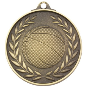 Basketball Antique Gold