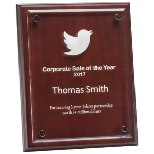 Floating Acrylic Plaque