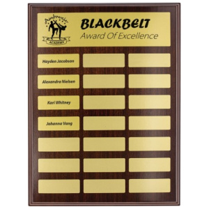 Directory Gold Plaque
