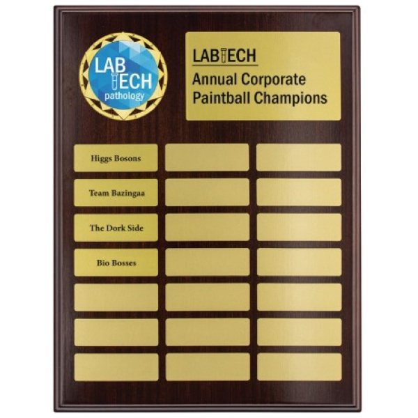 Topline Logo Plaque
