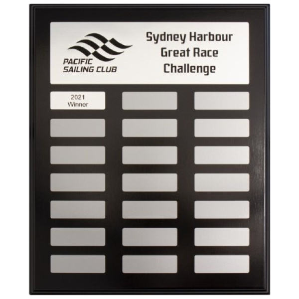 Classic Silver Plaque