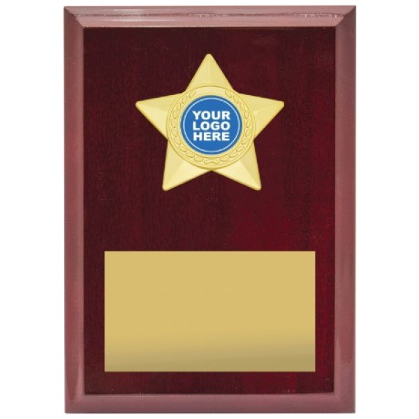 Star Plaque - Gold